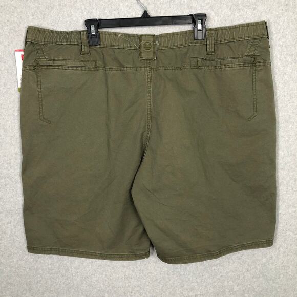Wrangler Cargo Shorts Men 46 Utility Flex Waist Stretch Heavyweight Hiker Rugged - Picture 5 of 12